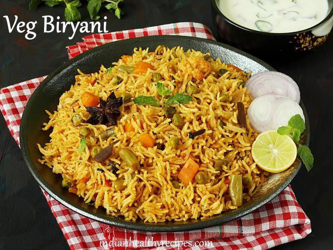 Veg Biryani  Vegetable Biryani Recipe